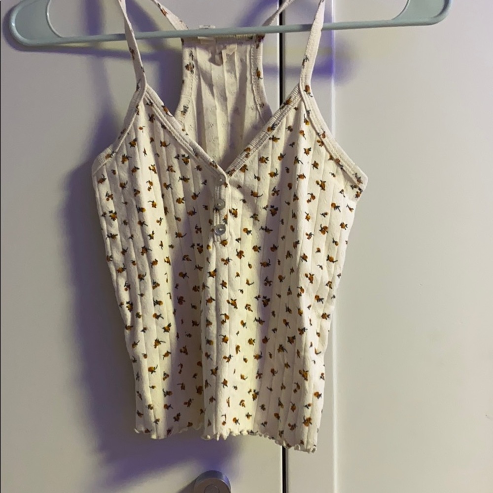 V neck tank top